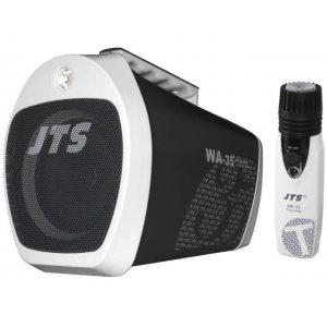 JTS WA-35 - Przenośny system wzmacniający z wbudowanym odtwarzaczem MP3 i tunerem FM oraz mikrofonem bezprzewodowym