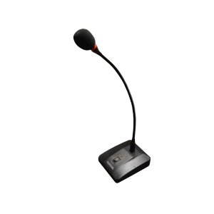 Tonsil MC-301 Mikrofon elektretowy z wyłącznikiem i z podstawką